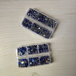 Royal Blue Rhinestones